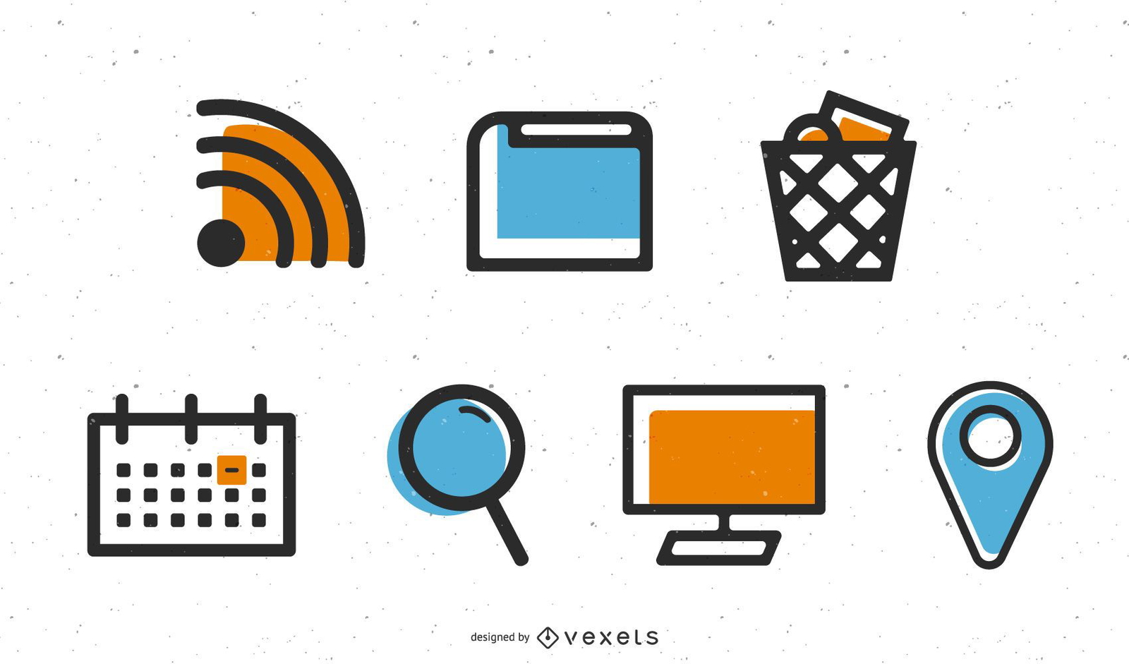 Download Desktop Vector Icon Pack - Vector Download