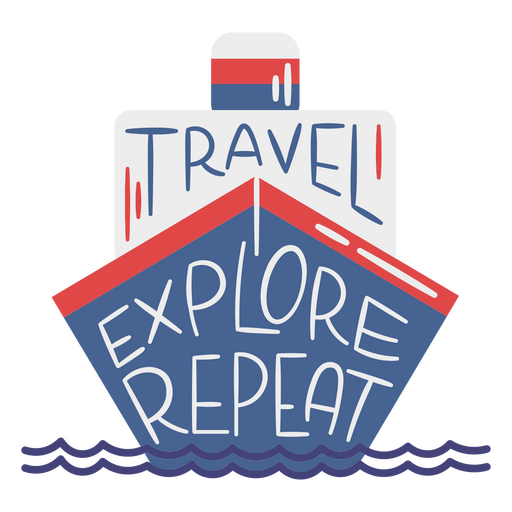 Nautical adventure quote design PNG Design