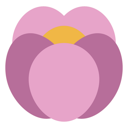 Elegant floral abstract design PNG Design