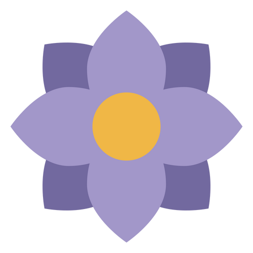 Design gráfico floral lúdico com cores vibrantes Desenho PNG