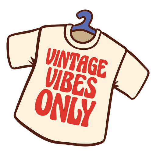 Retro vintage vibes t-shirt design PNG Design