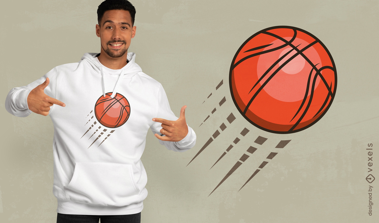 Basketball-Retro-Vibes-T-Shirt-Design