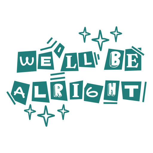 Unique typography design featuring an uplifting quote t-shirt design PNG Design