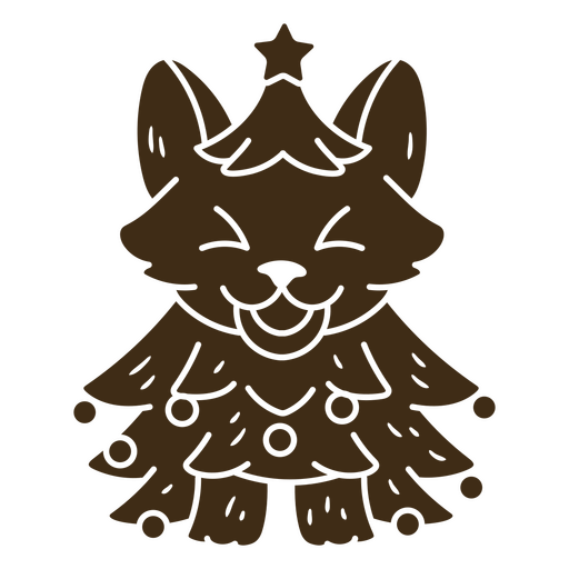 Diseño caprichoso de corgi navideño Diseño PNG