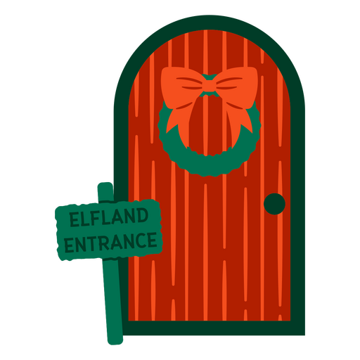 Eldrland-Eingangsdesign PNG-Design