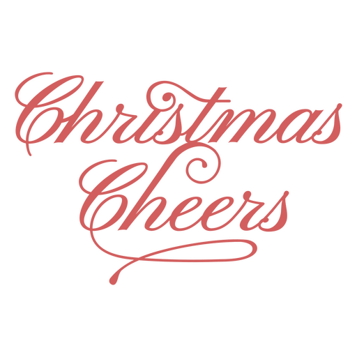 Christmas cheer design PNG Design