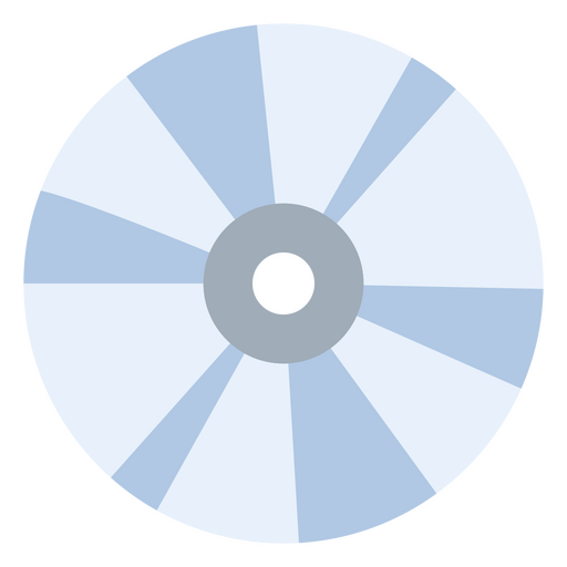 Stilvolles geometrisches CD-Design PNG-Design