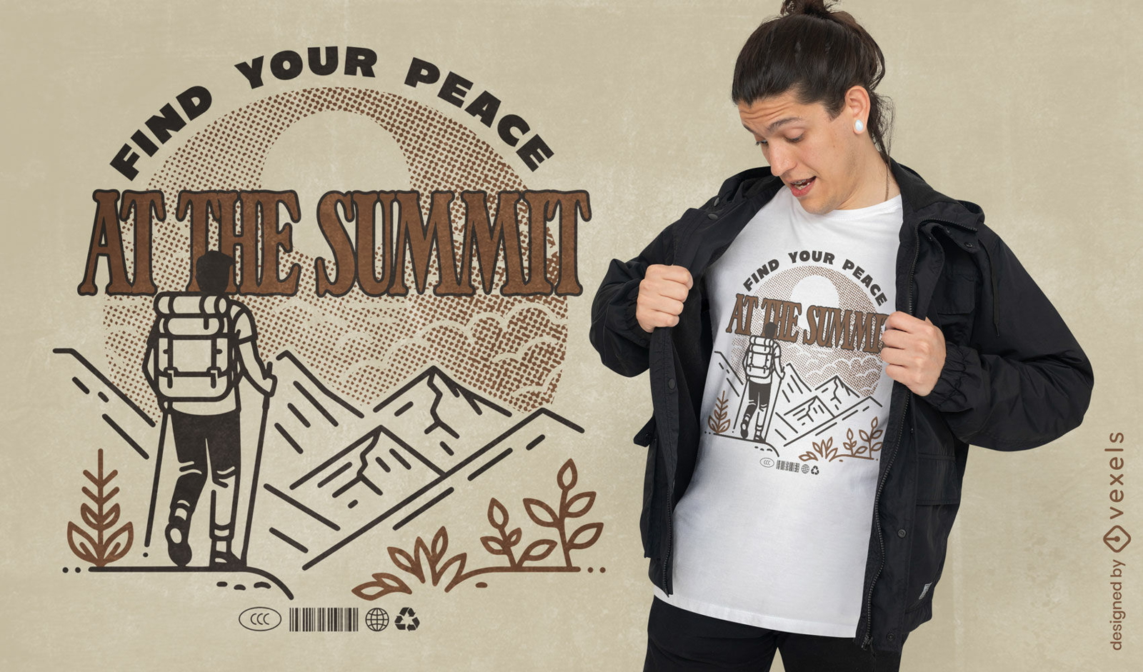 At the summit t-shirt design