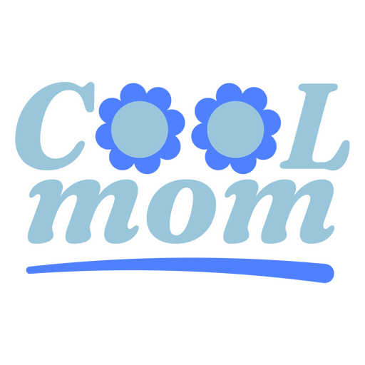 Cool mom design PNG Design