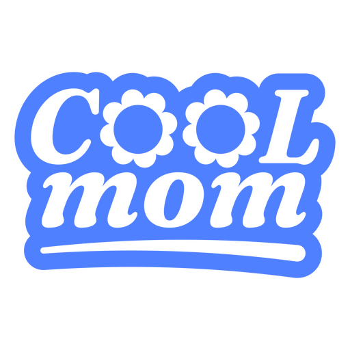Diseño divertido y divertido de cita de mamá Diseño PNG
