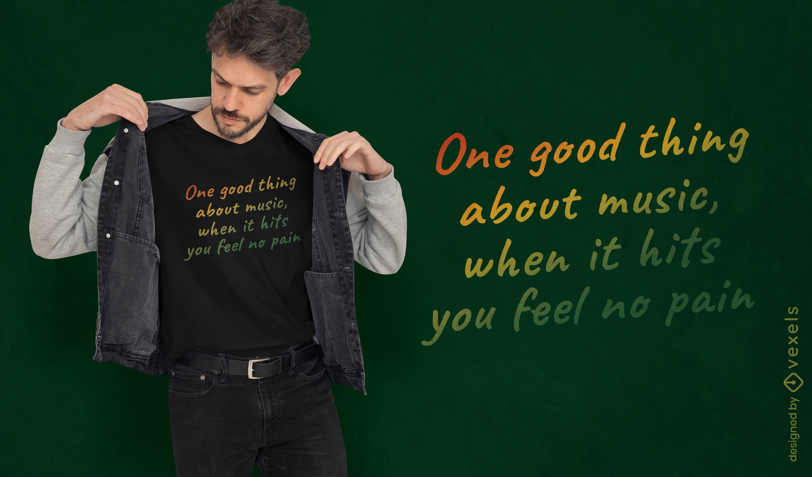 Inspirational music quote t-shirt design