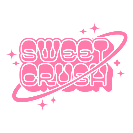 Sweet crush design PNG Design