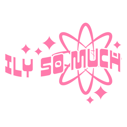 Expressão ousada de amor com estampa brilhante em camiseta Desenho PNG