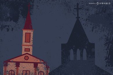 Grunge church design