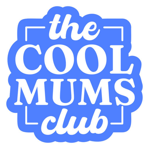 El logo del club de mamás cool Diseño PNG