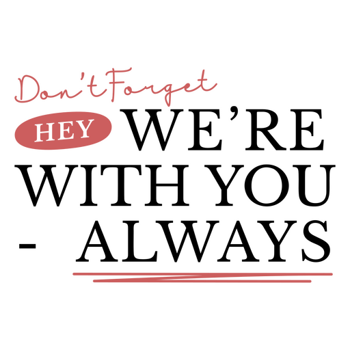 Motivierendes Zitat zur Ermutigung PNG-Design