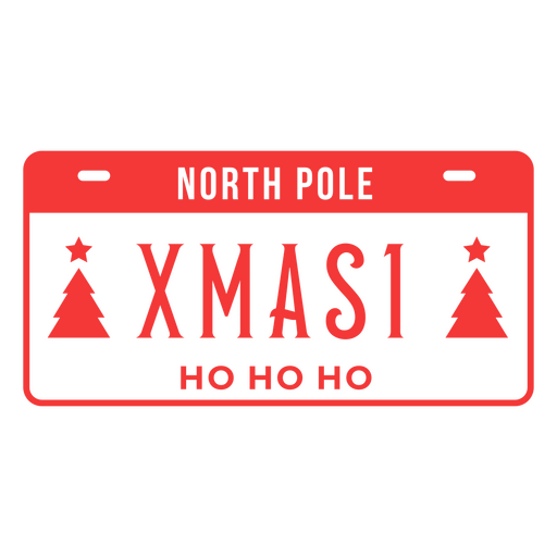 North pole xmas  PNG Design