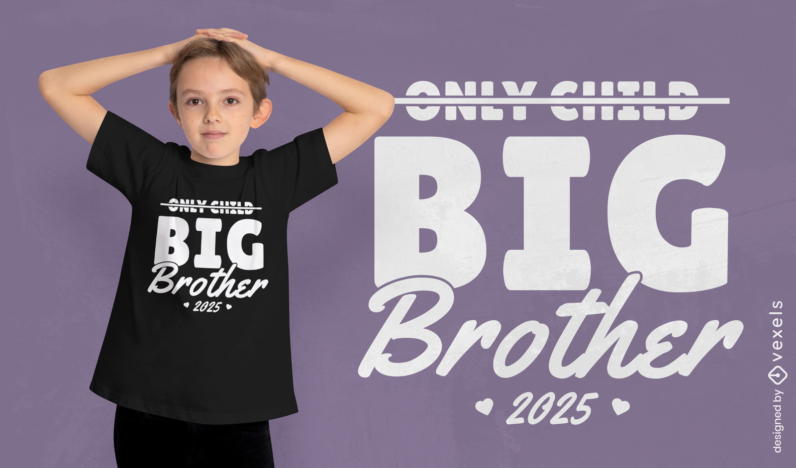 Big brother announcement t-shirt design