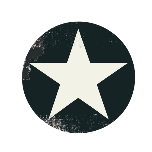 Vintage star design PNG Design