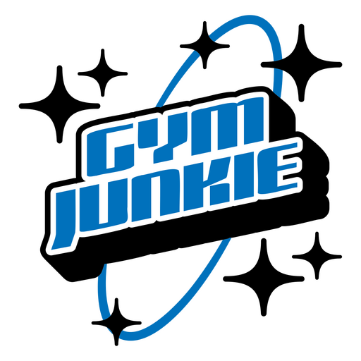 Grafikdesign für einen energiegeladenen Fitnessstudio-Fan PNG-Design