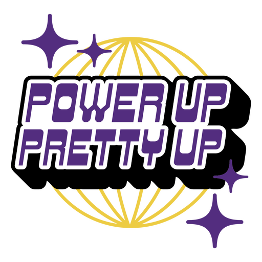 Empowering graphic text design with a trendy message PNG Design