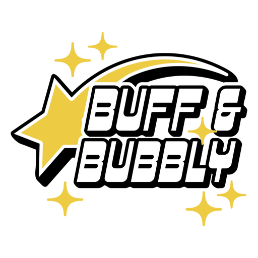 Buff & bubbly t-shirt design PNG Design