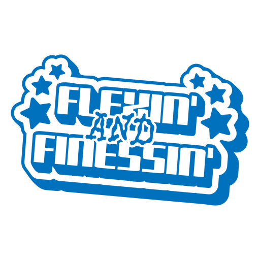 Auffälliges Grafikdesign zur Fitnessmotivation mit Sternen und verspieltem Text ? T-Shirt-Design PNG-Design