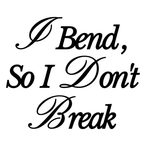 Citação inspiradora sobre mentalidade flexível Desenho PNG