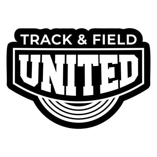 Design de camiseta com emblema atlético em negrito e design circular Desenho PNG