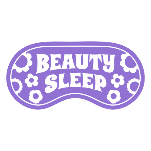 Verspieltes Design für eine Schlafmaske PNG-Design