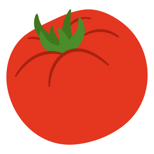 Design de tomate vermelho Desenho PNG