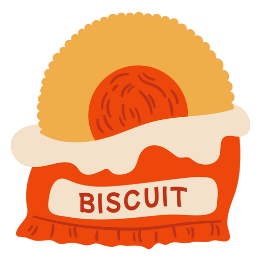 Biscuit  design PNG Design