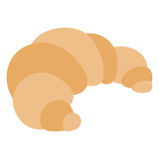 Diseño de croissant  Diseño PNG