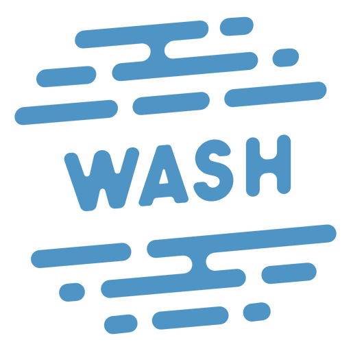 Wash bold design PNG Design