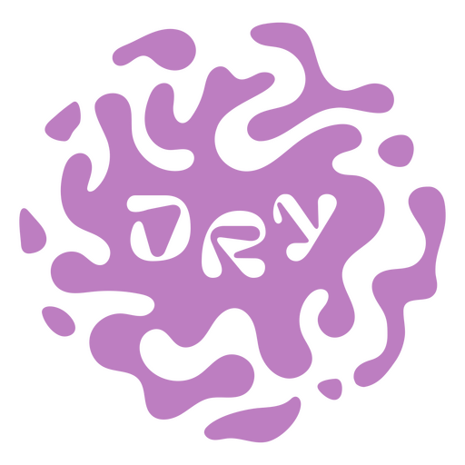 Design seco roxo Desenho PNG