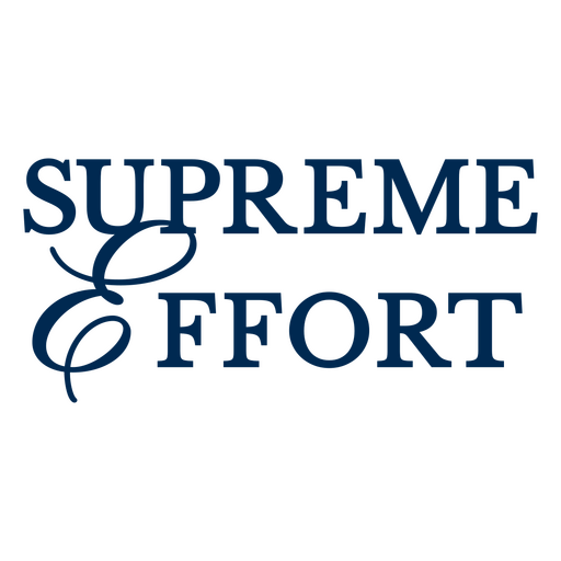 Supreme effort design PNG Design