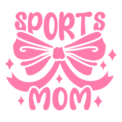 Ausgeschnittenes Design für Sport-Mama PNG-Design