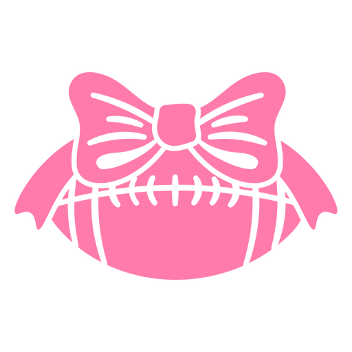 Design de bola de futebol rosa Desenho PNG