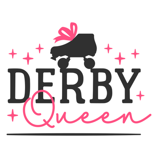 Design da rainha do Derby Desenho PNG