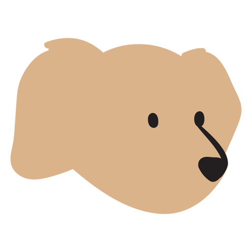 Design de Golden Retriever Desenho PNG