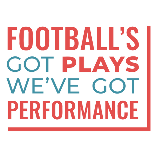 Diseño de cotización dinámica sobre rendimiento futbolístico Diseño PNG