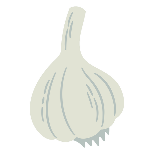 Design de bulbo de alho Desenho PNG