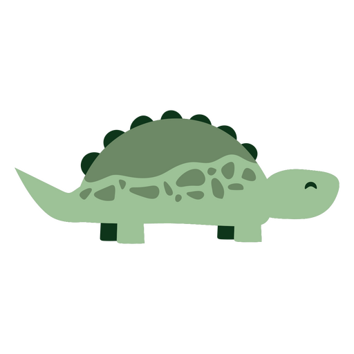 Green turtle design PNG Design