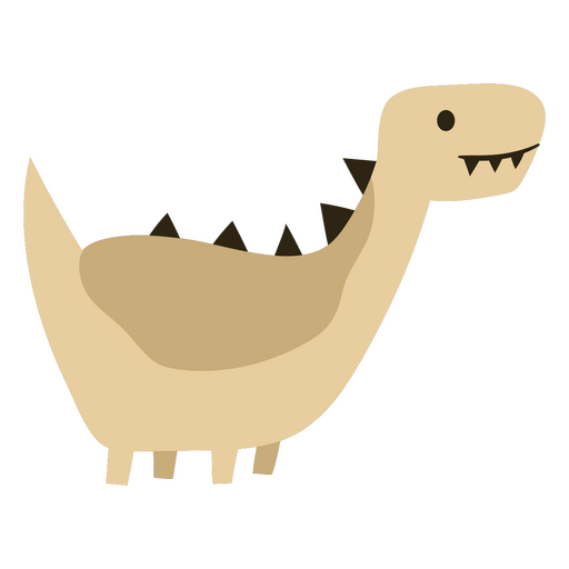 Cute cartoon dinosaur design PNG Design