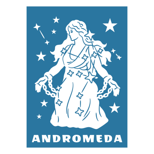 Design de Andrômeda Desenho PNG