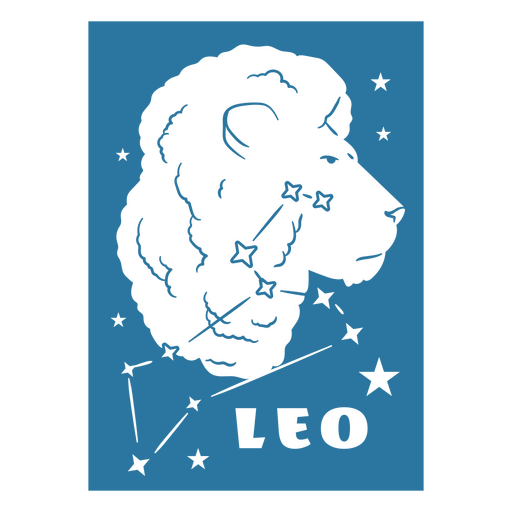 Leo das Löwen-Design PNG-Design