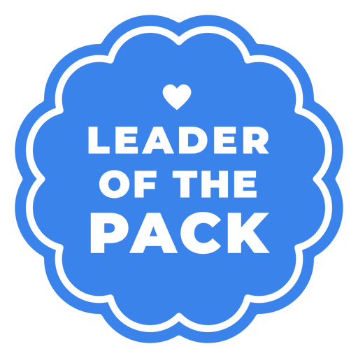 Leader of the pack design PNG Design