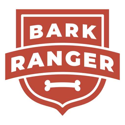 Bark ranger design PNG Design