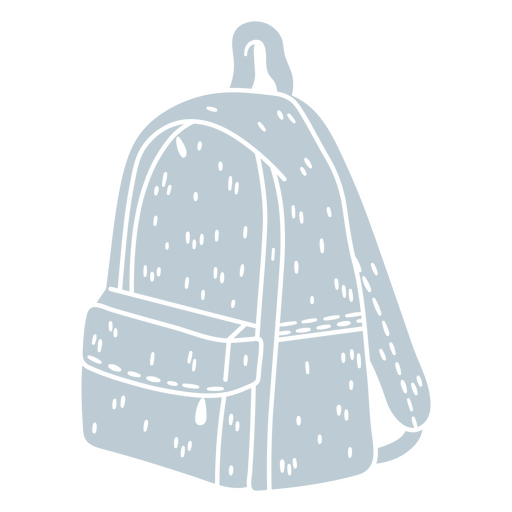 Design de mochila pequena Desenho PNG