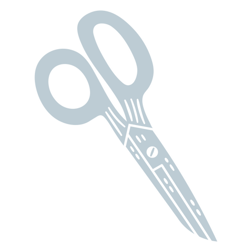 Modern scissors design PNG Design